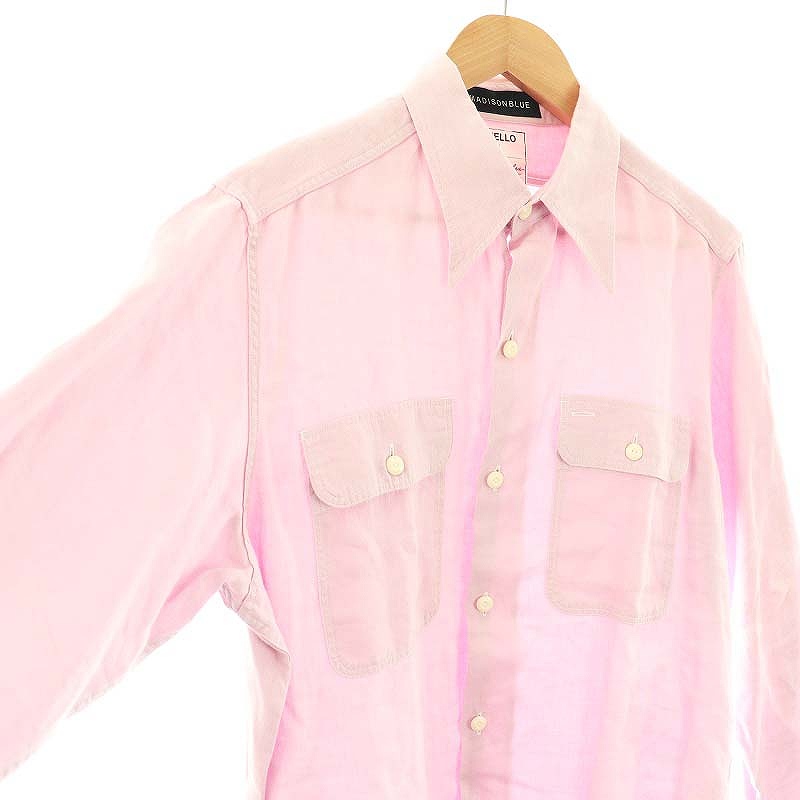 マディソンブルー MADISONBLUE HAMPTON LINEN SHIRT シャツ 長袖