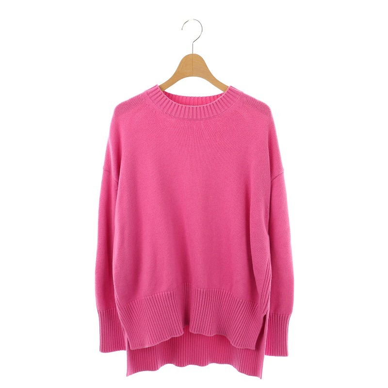 TOMORROWLAND カシミヤ ニットセーター M ピンク トゥモローランド TOMORROWLAND 23SS pina colada カシミヤ混 ニット