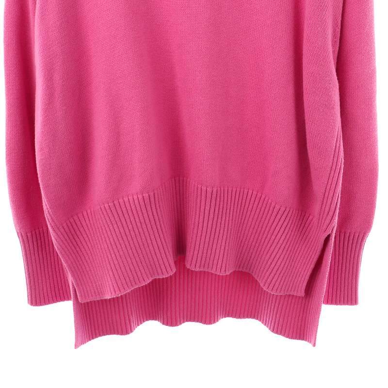 新品未使用　タグ付き　トゥモローランドピンク 五分袖ニット 袖タグ付き ニットプルオーバー（ニット/セーター）｜by LEGNA