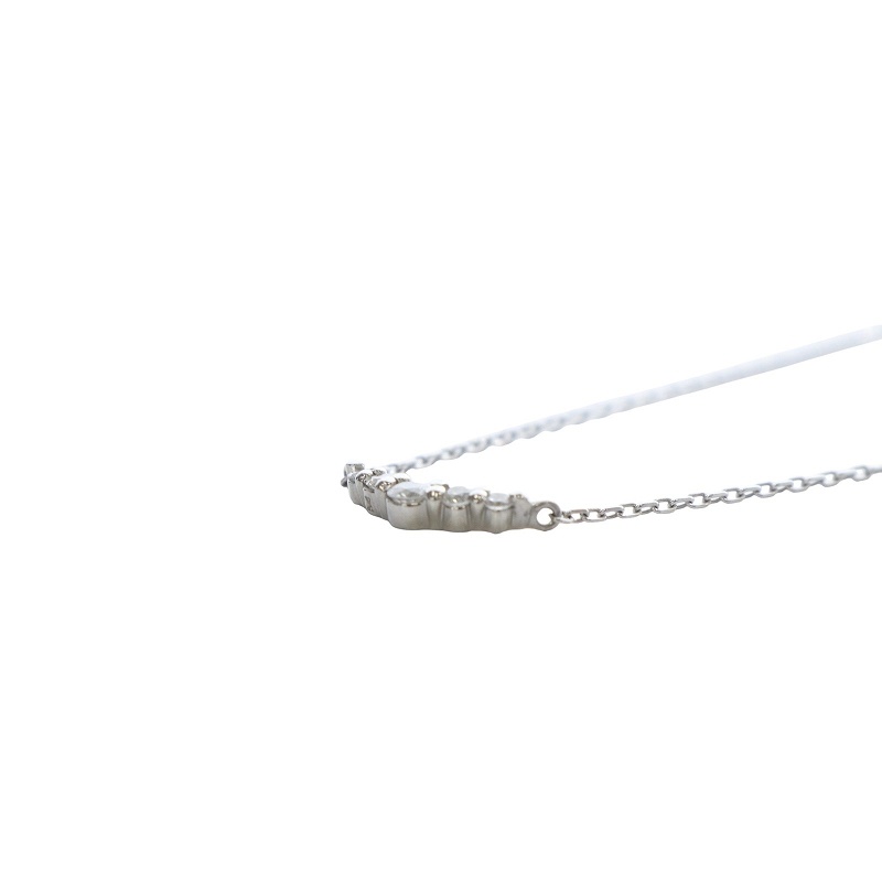 ヴァンドーム青山 ダイヤモンド0.2ct pt950リュールネックレス AGAN628245DI ダイヤモンド リュール ネックレス｜ネックレス