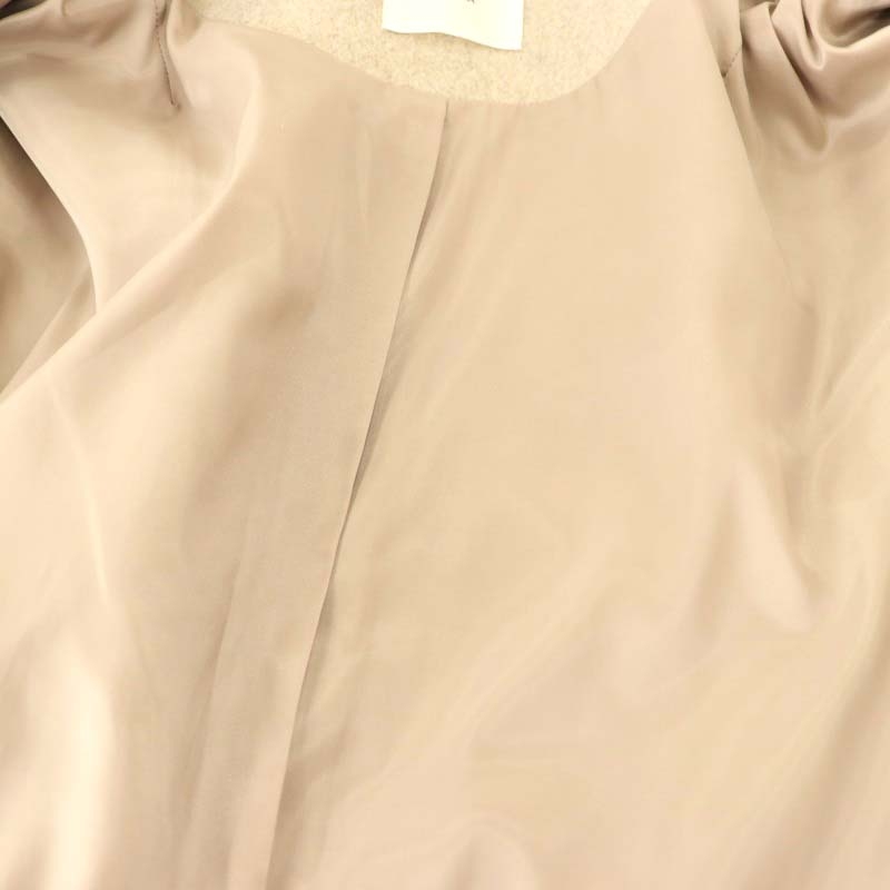 イエナ IENA 24AW シャルムビーバーAラインコート ノーカラー アウター