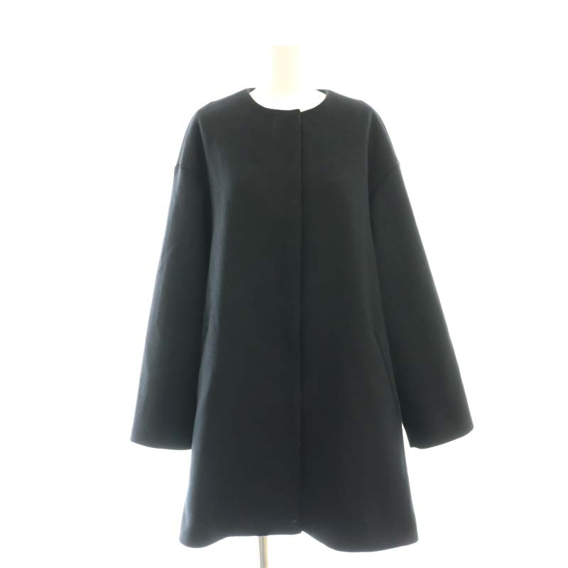 イエナ IENA 24AW シャルムビーバーAラインコート ノーカラー アウター