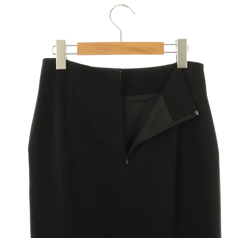 ウィムガゼット Whim Gazette タイトスカート ロング 38 黒 /NR □OS