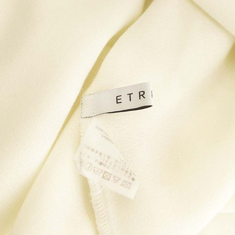 エトレトウキョウ ETRE TOKYO ジョーゼットスタンドネックシャツ 長袖 