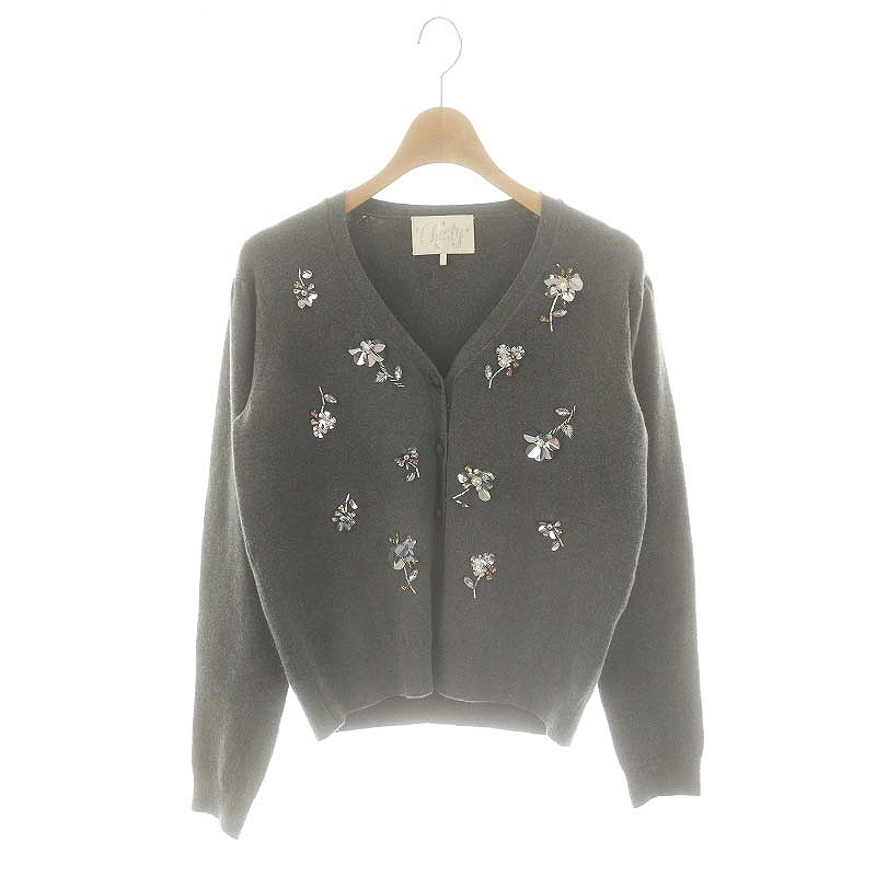 新品】Chesty スパンコール カーディガン 【公式通販】