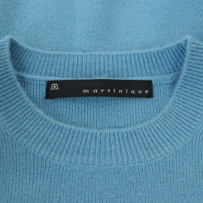マルティニーク martinique 24SS ピュアカシミヤプルオーバーニット