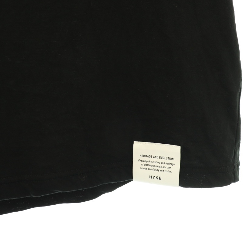 ハイク HYKE 25SS SHEER SHORT SLV TEE トップス Tシャツ カットソー