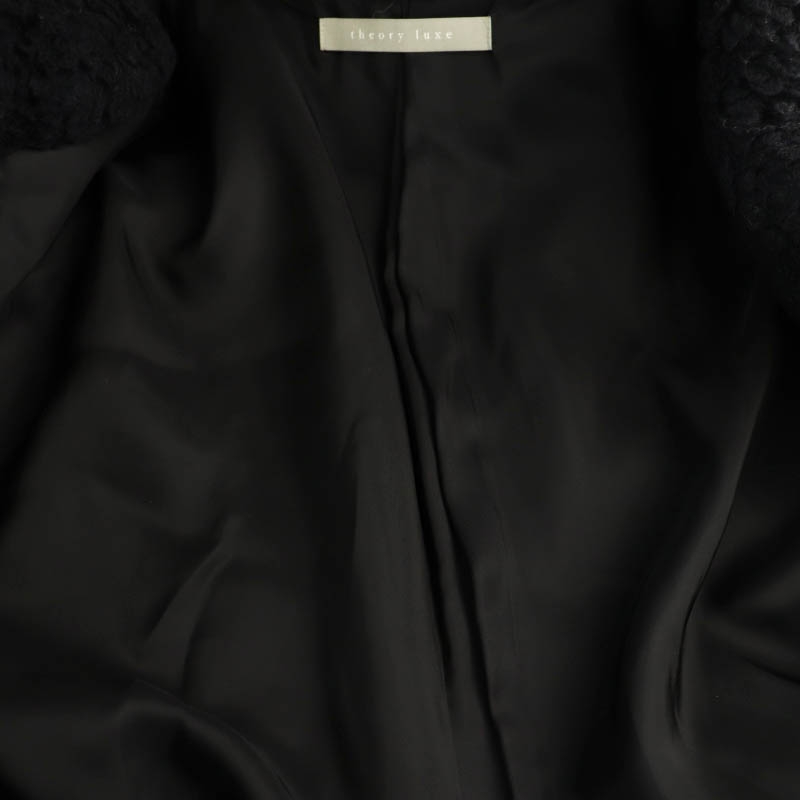 セオリーリュクス theory luxe THEO CISCOE S ボアコート チェスター