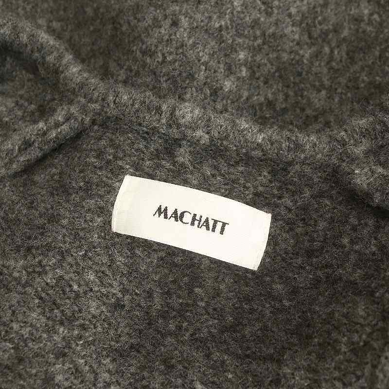 マチャット MACHATT 24年 ブラッシュニットタンクトップ ウール マチャット MACHATT 24年 ブラッシュニットタンクトップ ウール