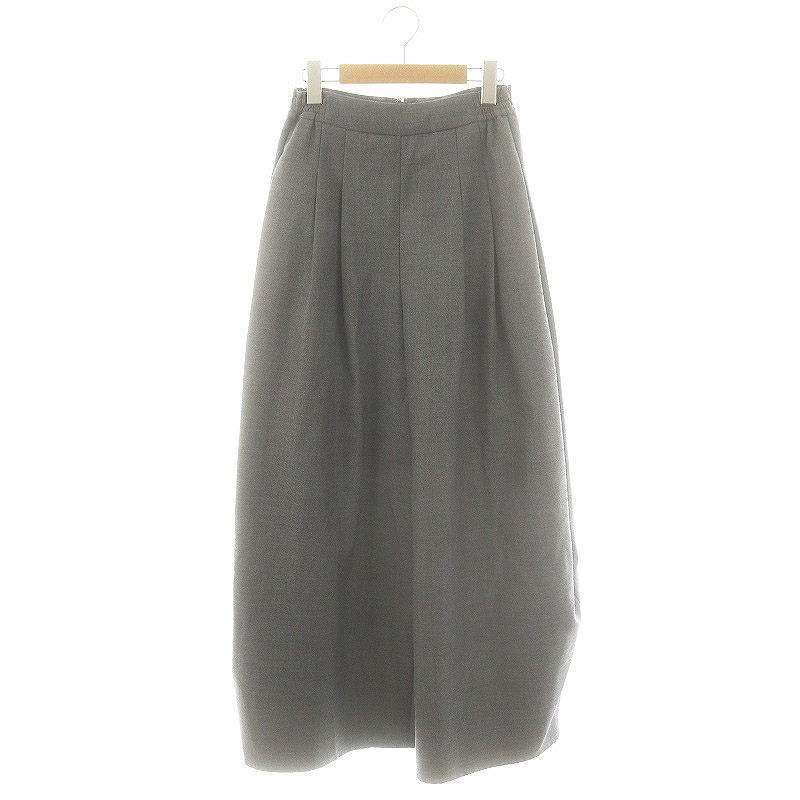 Nala ワイドパンツ ナラ Nala 24AW Wide tuck form pants ワイドパンツ ウール混 S