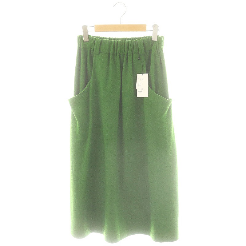 未使用品 アトリエナルセ atelier naruse wool punch gather skirt