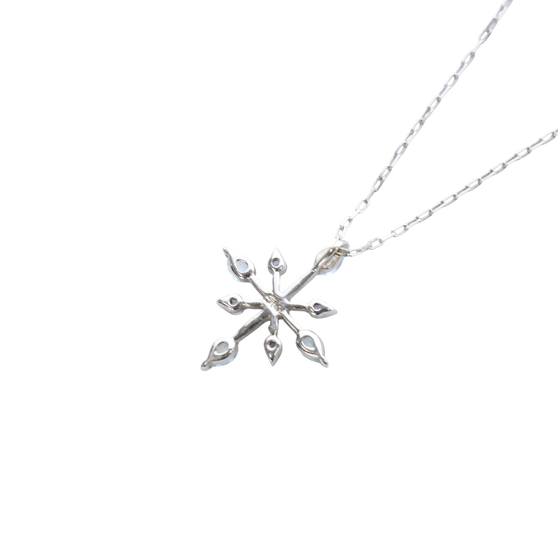 STAR JEWELRY スタージュエリー 3連ジルコニアネックス ペンダント STAR JEWELRY スタージュエリー 3連ジルコニアネックス ペンダント