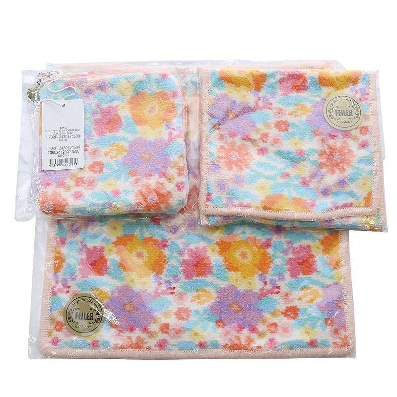 FEILER ハンカチ 3点セット feiler フェイラー FEILER クライネフォーゲル 3点セット（ミニ