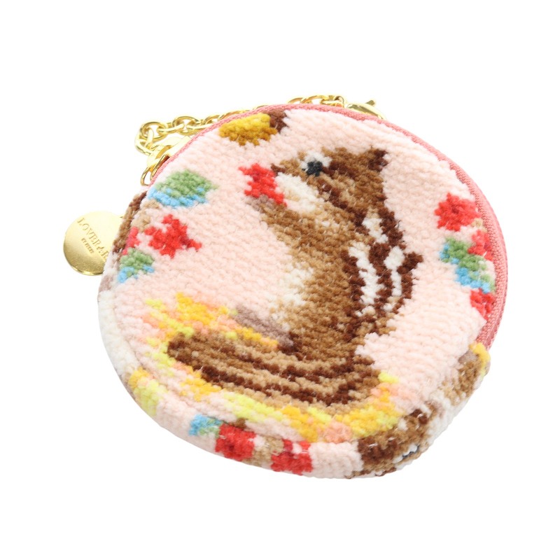 フェイラー FEILER ラブラリーバイ シマシマリス サークルポーチ 