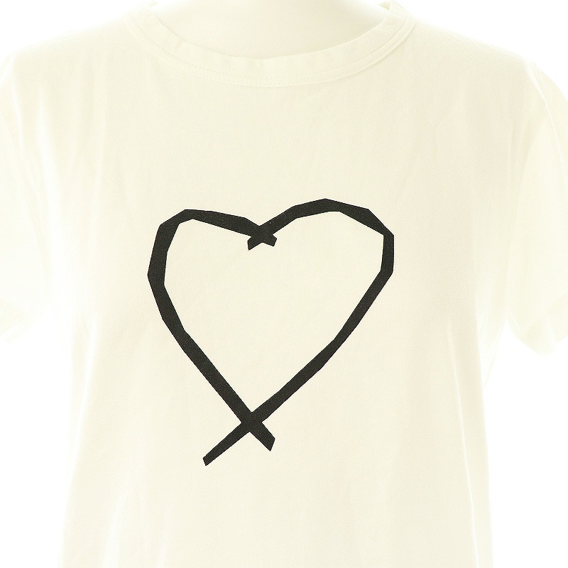 美品　アニエスベー カットソーTシャツ 1 S ホワイト 楽天市場】◇ agnes b アニエスベー 半袖 Tシャツ カットソー
