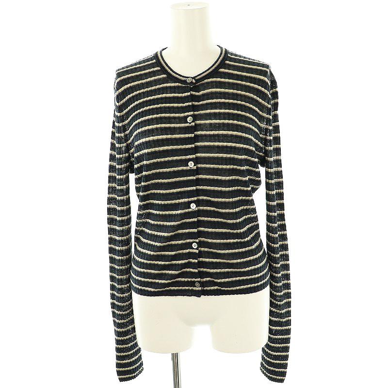 未使用品 セオリー Theory 25SS Neo Sag Harbor Cropped Cardigan 