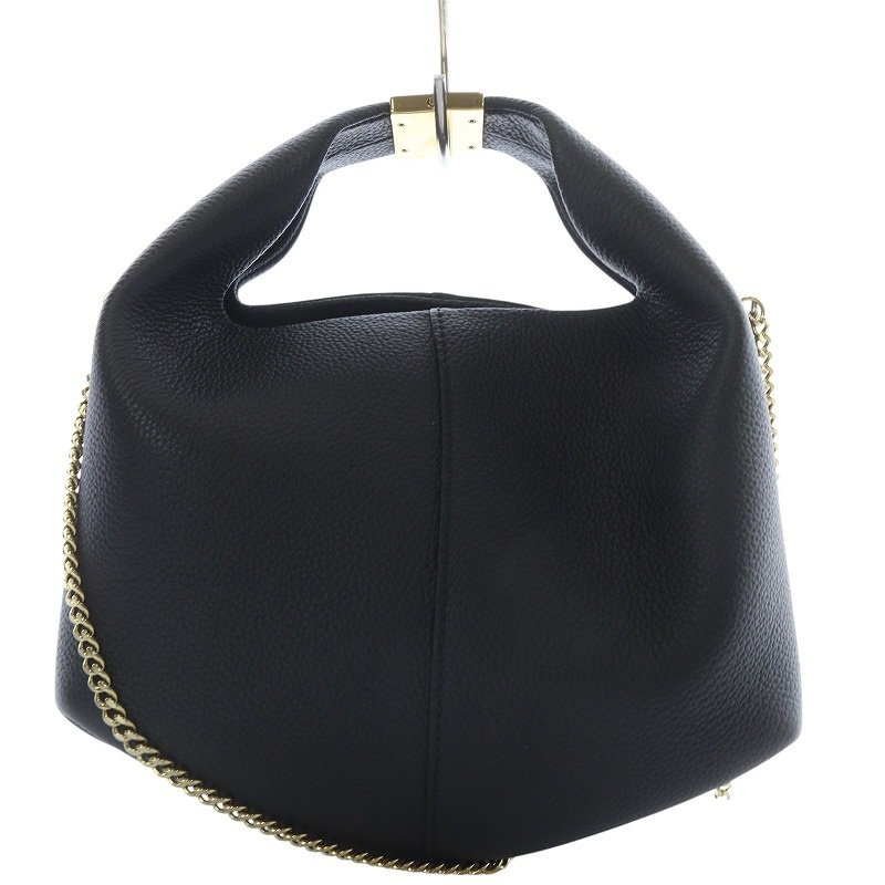 ポレーヌ POLENE Beri チェーンテクスチャード ハンドバッグ ワン