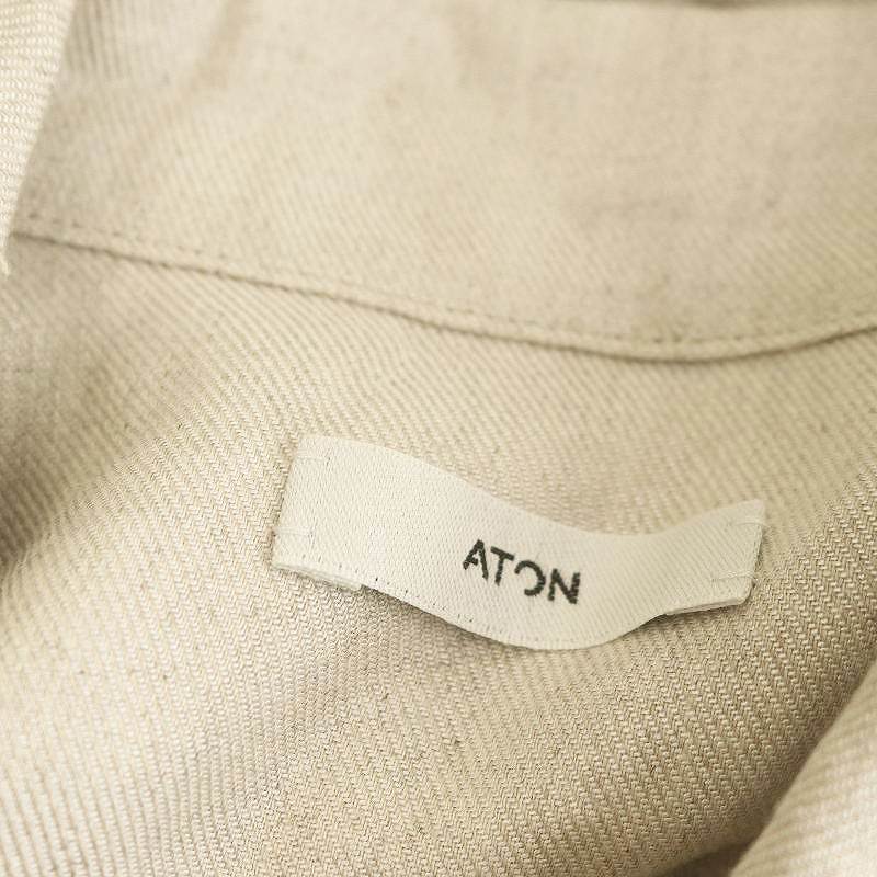 エイトン ATON Demi-Luxe BEAMS別注 23SS リネンビスコース エイトン ATON Demi-Luxe BEAMS別注 23SS リネンビスコース