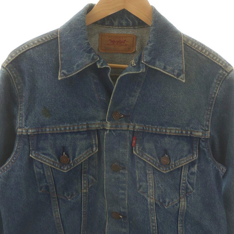 リーバイス Levi's マカオ製 90s デニムジャケット 38 ブルー 70505
