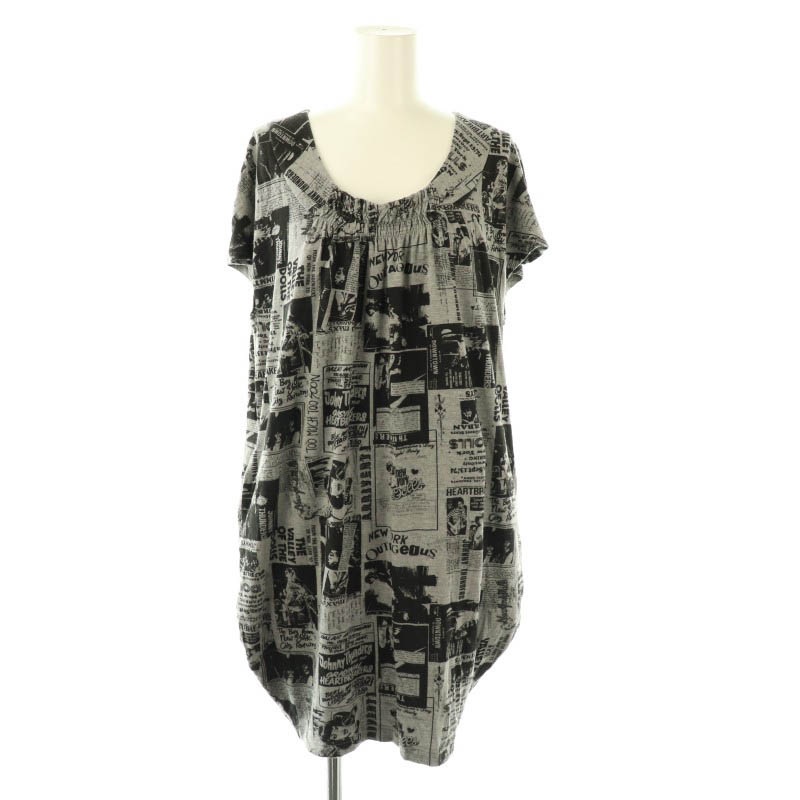 ヒステリックグラマー 総柄 チュニック ワンピース ヒステリック