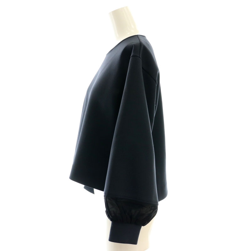 アナイ ANAYI 24SS ダブルジャージー袖シアープルオーバー カットソー 