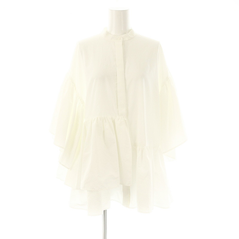 ユナイテッドアローズ P イレギュラーペプラム ブラウス 38