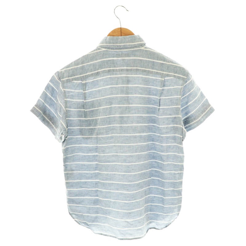 MARGARET HOWELL リネン 半袖シャツ MARGARET HOWELL マーガレット