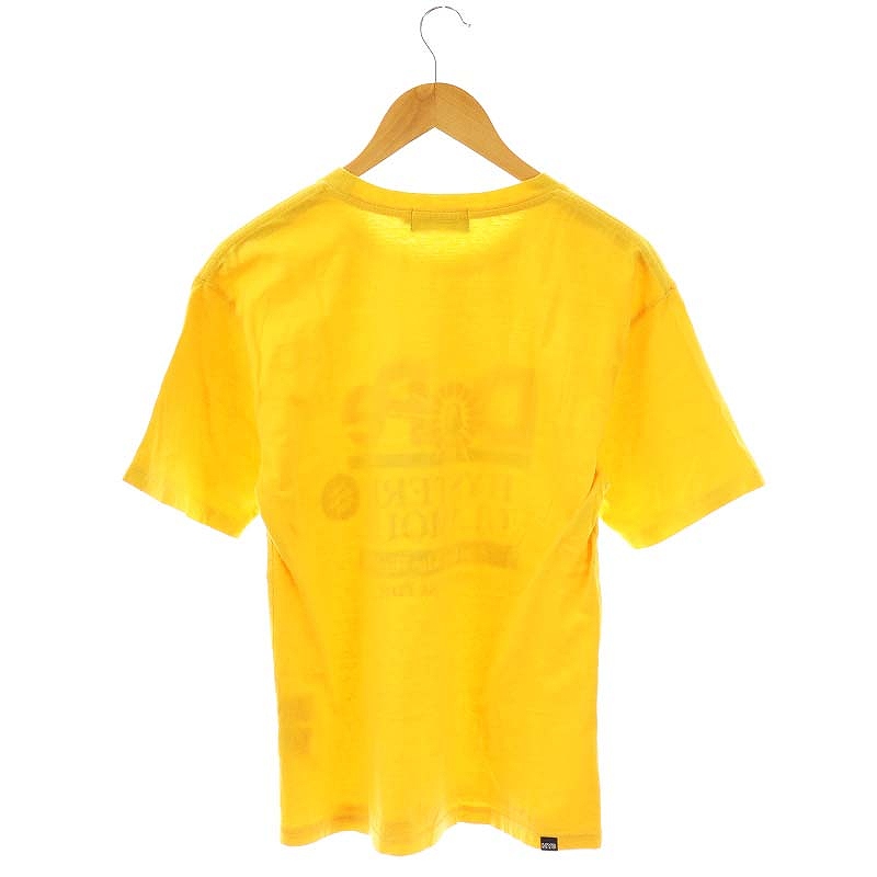 ヒステリックグラマー　チビT 黄色 HYSTERIC GLAMOUR ヒステリックグラマー 25SS SPEEDSTER チビT