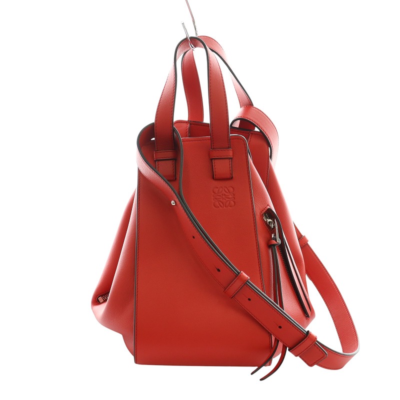 ロエベ LOEWE HAMMOCK RED ハンモック スモールバッグ ハンド ロエベ LOEWE HAMMOCK RED ハンモック スモールバッグ ハンド