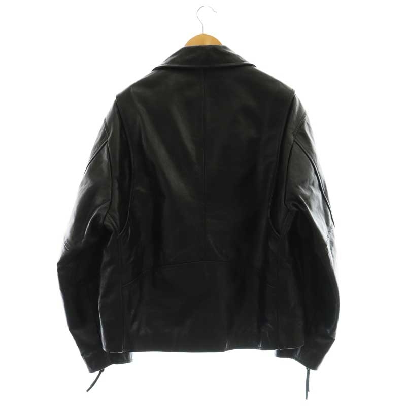 ドリスヴァンノッテン DRIES VAN NOTEN レザーライダースジャケット 