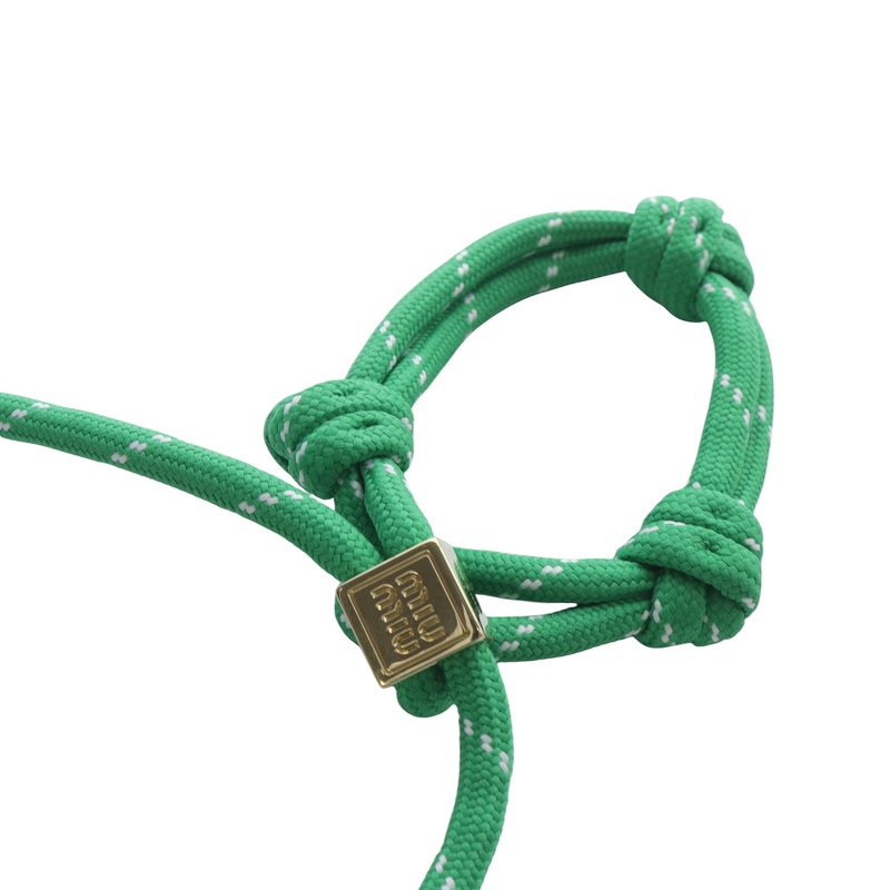 MIUMIUミュウミュウ コード ナイロン ブレスレット