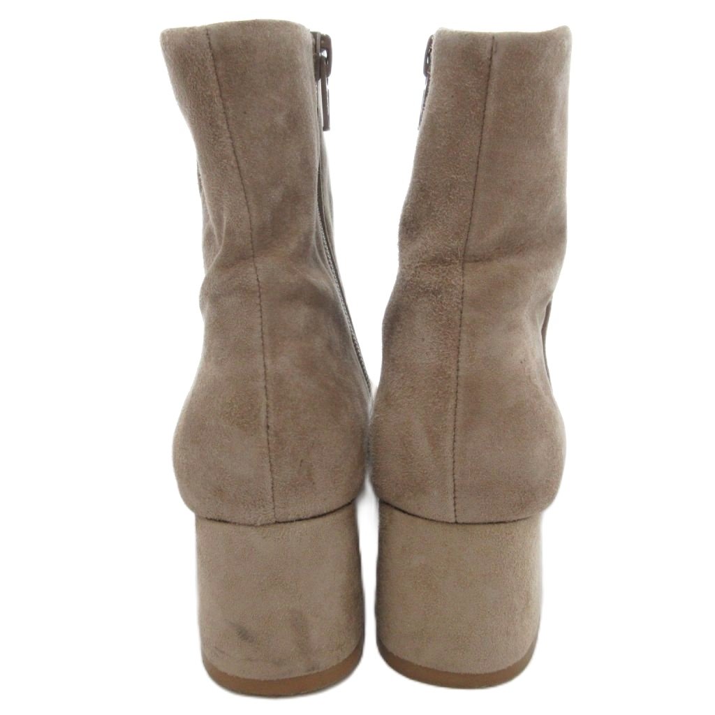 ツルバイマリコオイカワ ブーティ ショートブーツ 低めヒール ツルバイマリコオイカワ TSURU BY MARIKO OIKAWA ブーティ ショート