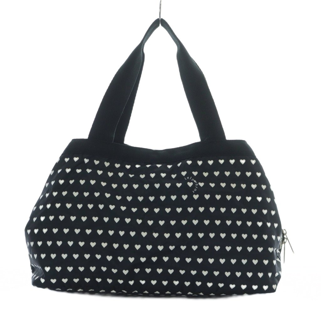 レスポートサック LesportSAC トートバッグ ハート柄 ナイロン レスポートサック LesportSAC トートバッグ ハート柄 ナイロン