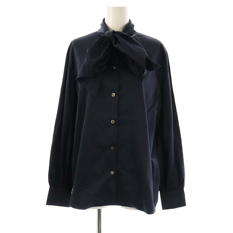 セオリーリュクス theory luxe 25SS Cecily Emas Blouse リボン 