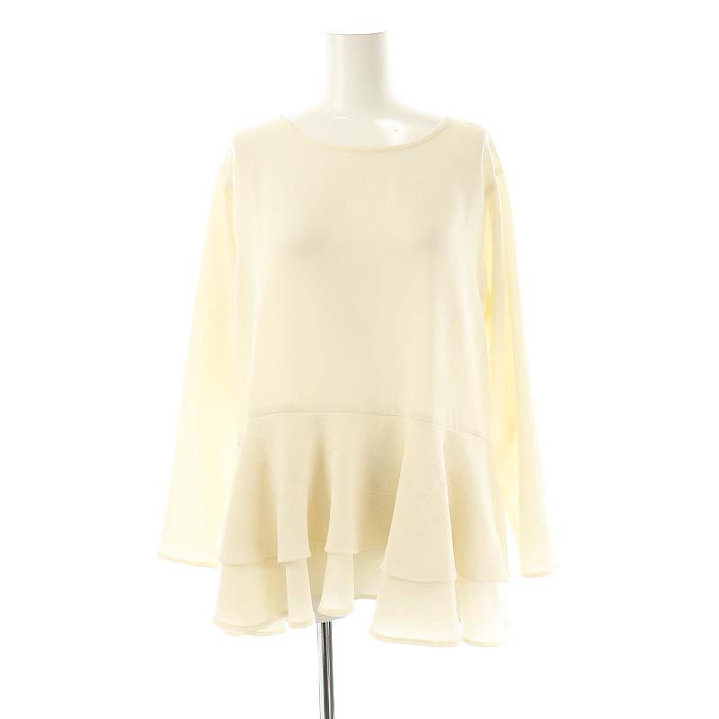 BEARDSLEY ビアズリー　 LIVETART 裾フリルブラウス 新品BEARDSLEYビアズリー裾フリルブラウス LIVETART