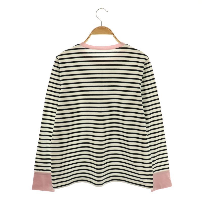 TREFLE+1 ラメボーダー トップス TREFLE+1 ラメボーダー トップス