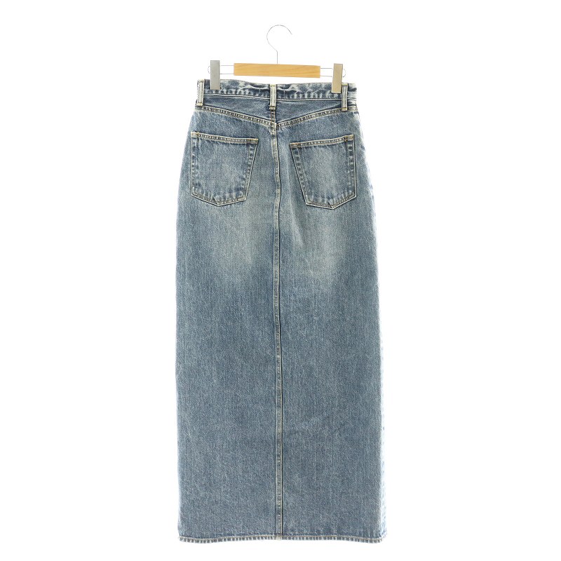 ウィムガゼット デニムロングスカート 36 ウィムガゼット デニムロング