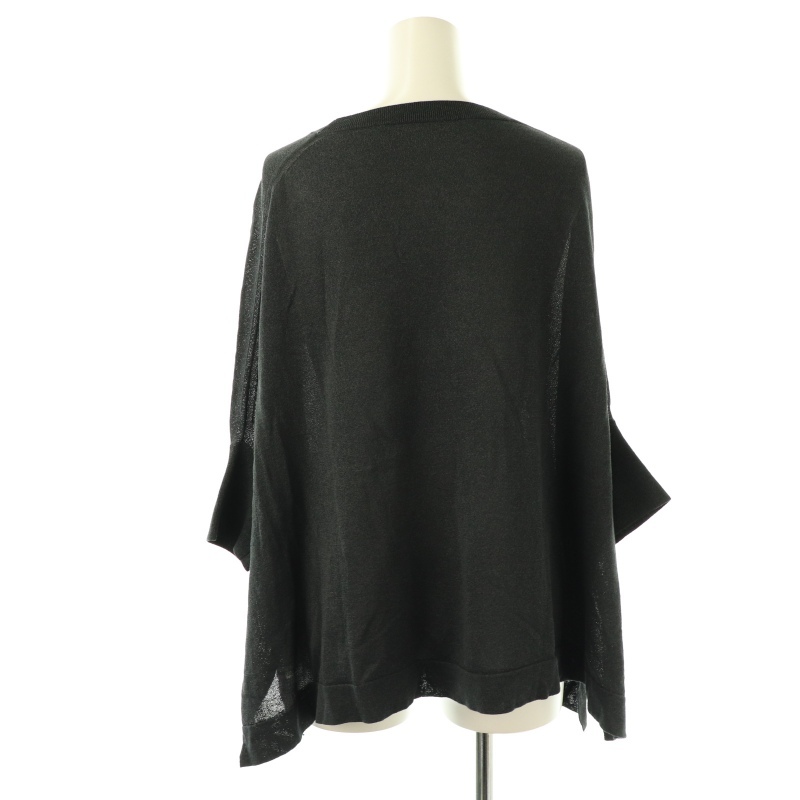 Framework ペーパーミックスポンチョニット ペーパーミックスポンチョ