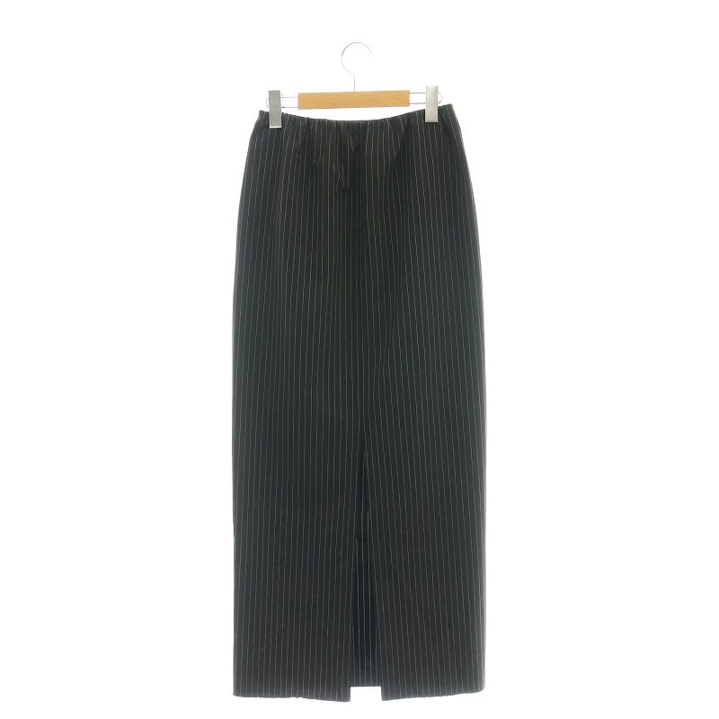 アストラット ASTRAET ストライプ ウエストゴム マキシスカート タイト  