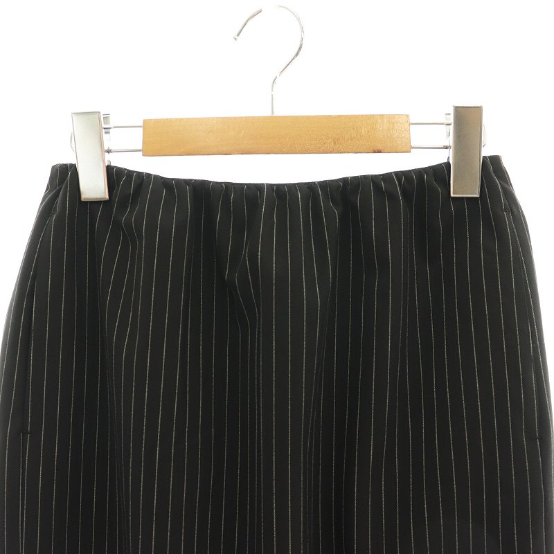 アストラット ASTRAET ストライプ ウエストゴム マキシスカート タイト  