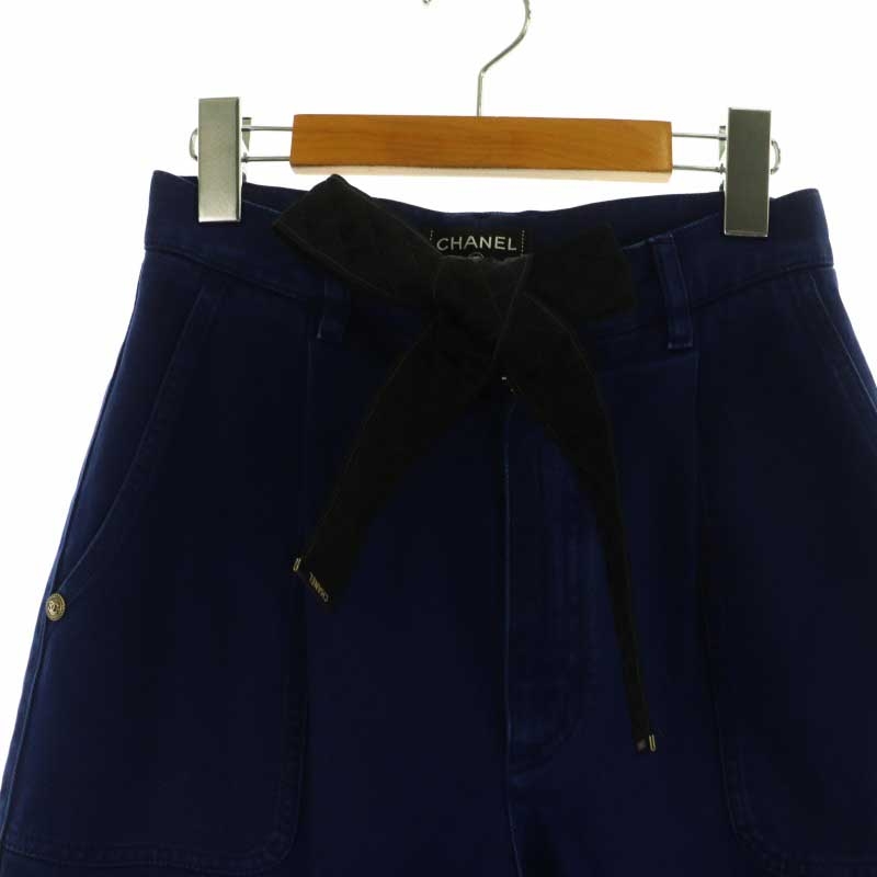 シャネル CHANEL P58416V44378 コットン ココマーク マトラッセリボン  