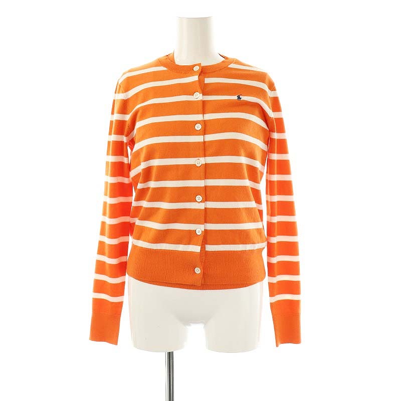 ポロ ラルフローレン　ボーダー柄 ニットアンサンブル半袖ニット＋カーディガン ポロ バイ ラルフローレン Polo by Ralph Lauren 近年モデル