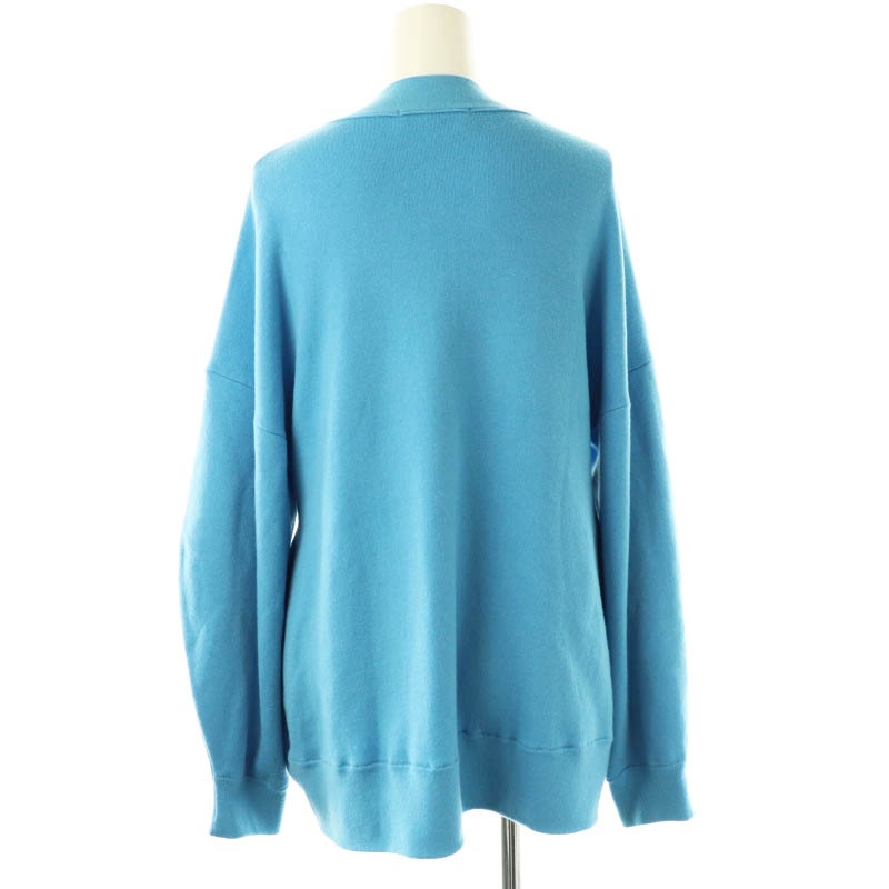エンフォルド ENFOLD PEPLUM CARDIGAN カーディガン ニット 38 青 黄色 /MI ■OS レディース エンフォルド ENFOLD PEPLUM CARDIGAN カーディガン ニット 38