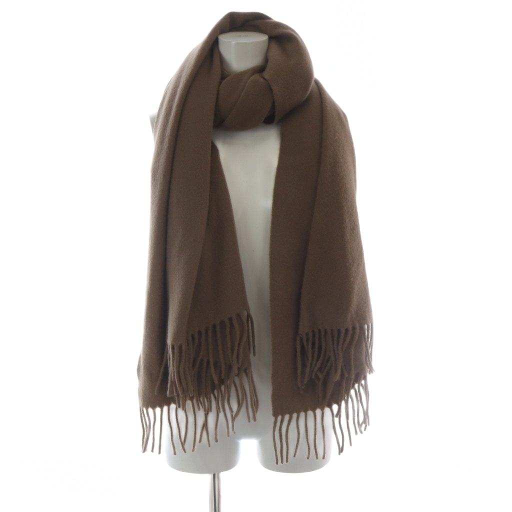 Acne Studios ブラウン マフラー ウール100% アクネストゥディオズ Acne Studios Acne Studios マフラー