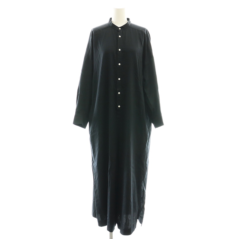 エンフォルド ENFOLD オールインワン シルク混 36 黒 ブラック /SS