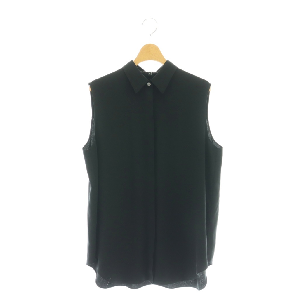 セオリー Theory 24SS POWDER CREPE OS SLEEVLESS ブラウス 