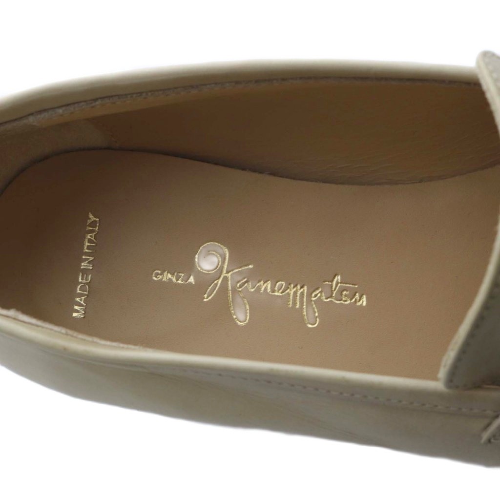 銀座かねまつ GINZA Kanematsu ローファー スリッポン ローヒール