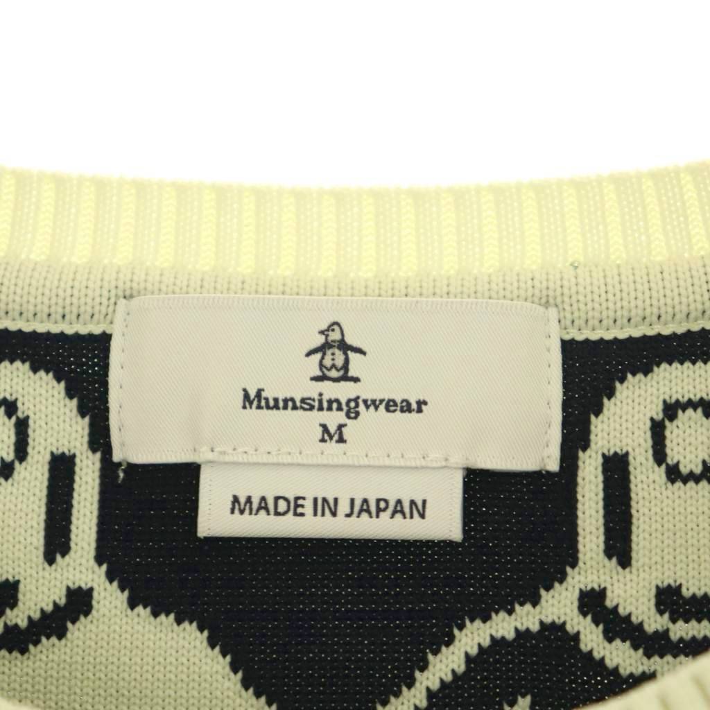 【24時間以内/匿名配送】マンシングウェア スニードジャック&ベスト 重ね着 M 24時間以内/匿名配送】マンシングウェア スニードジャック