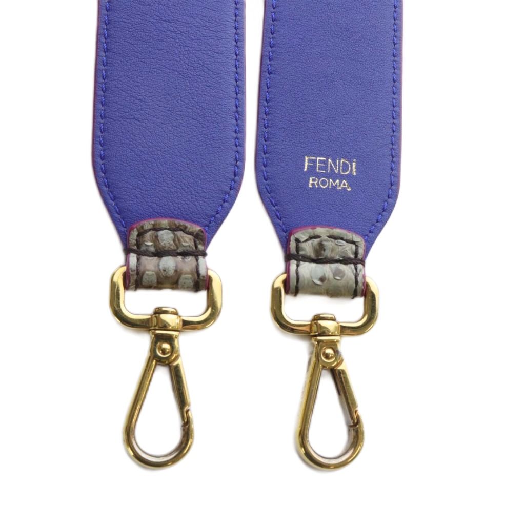 D2988 新同!! フェンディ ストラップユーバイカラーショルダーストラップ D2988 新同!! フェンディ ストラップユーバイカラーショルダーストラップ