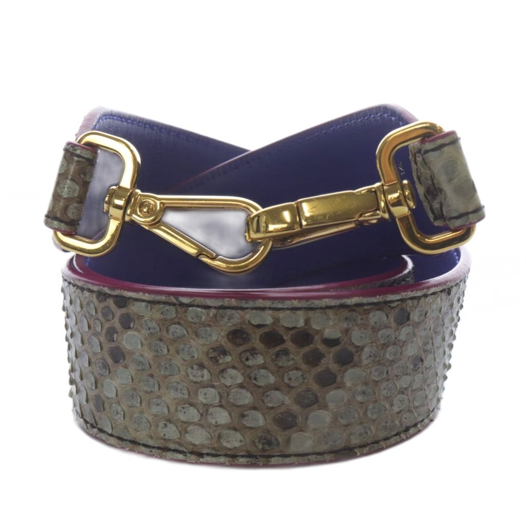 フェンディ FENDI ストラップユー ショルダーストラップ パイソン